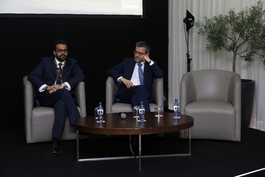 1º Painel do Congresso Melhor Alentejo: M. J. González Andrade e Carlos Moedas