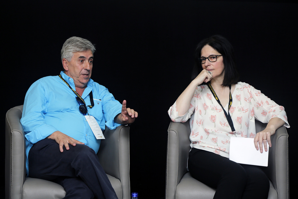 3º Painel: Jorge Rebelo de Almeida (Presidente do Conselho de Administração do Grupo Vila Galé) e Ana Paula Amendoeira (Directora Regional da Cultura do Alentejo)