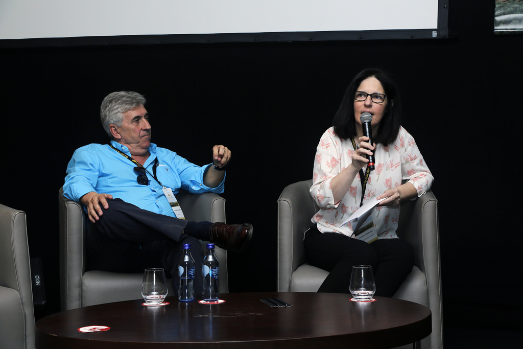 3º Painel: Jorge Rebelo de Almeida (Presidente do Conselho de Administração do Grupo Vila Galé) e Ana Paula Amendoeira (Directora Regional da Cultura do Alentejo)